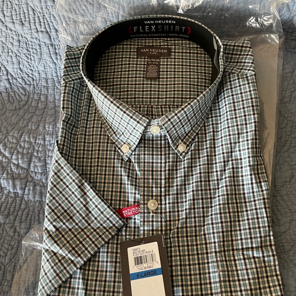 Men’s short sleeve button up shirt. Neck 17-17.5 - Picture 4 of 5